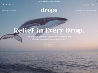 getdropscbd.com screenshot
