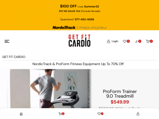 getfitcardio.com screenshot