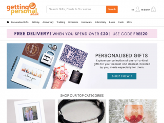 gettingpersonal.co.uk screenshot
