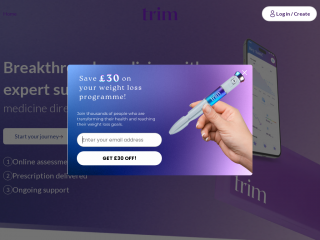 gettrim.co.uk screenshot