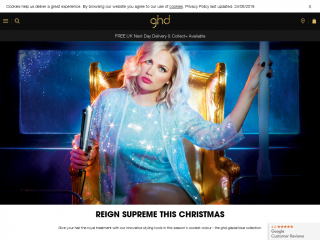 ghdhair.com screenshot