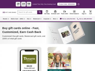 giftcardgranny.com screenshot