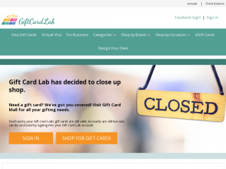 giftcardlab.com screenshot