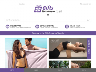 giftstomorrow.co.uk screenshot