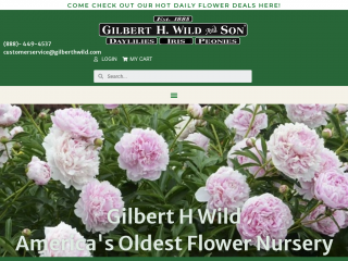 gilberthwild.com screenshot