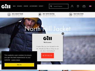 gillmarine.com screenshot