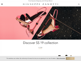 giuseppezanotti.com screenshot