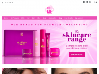 givemecosmetics.com screenshot