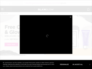 glamglow.co.uk screenshot