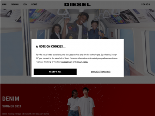 global.diesel.com screenshot