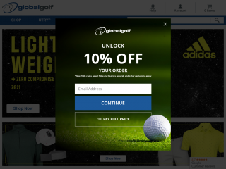 globalgolf.com screenshot