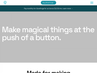 glowforge.com screenshot