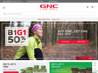 gnc.com screenshot