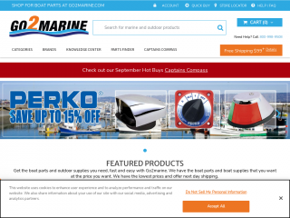 go2marine.com screenshot