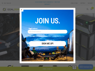 goalzero.com screenshot