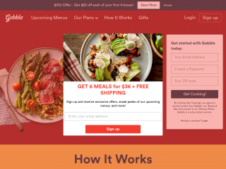 gobble.com screenshot