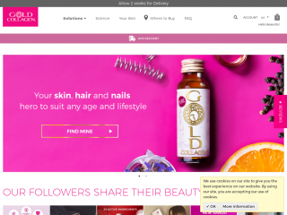 gold-collagen.com screenshot