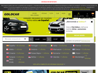 goldcar.es screenshot