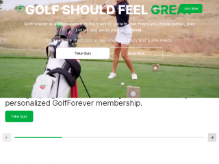 golfforever.com screenshot