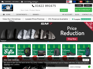 golfgeardirect.co.uk screenshot