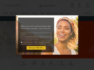 goodbodystore.com screenshot