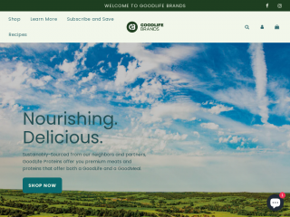 goodlifeproteins.com screenshot