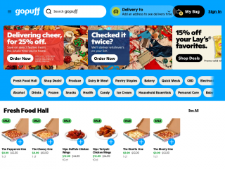 gopuff.com screenshot