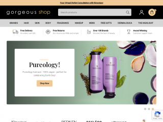 gorgeousshop.com screenshot