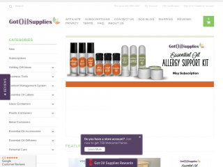 gotoilsupplies.com screenshot