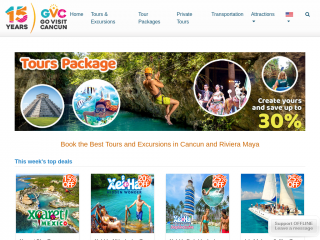 govisitcancun.com screenshot