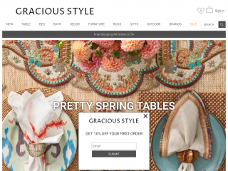 graciousstyle.com screenshot