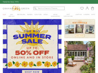 grahamandgreen.co.uk screenshot