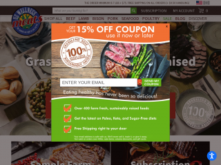 grasslandbeef.com screenshot