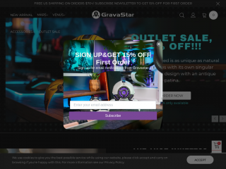 gravastar.com screenshot