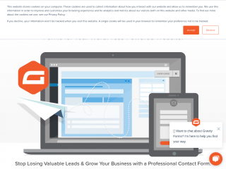 gravityforms.com screenshot