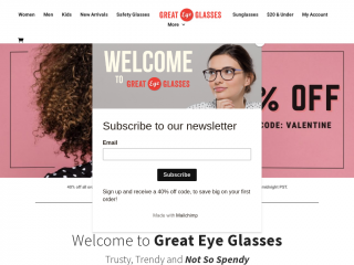 greateyeglasses.com screenshot