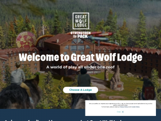 greatwolf.com screenshot
