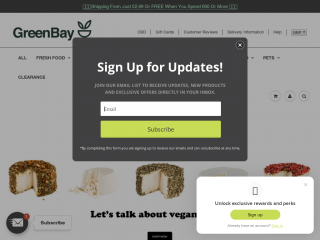greenbaysupermarket.co.uk screenshot