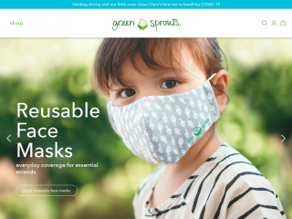 greensproutsbaby.com screenshot