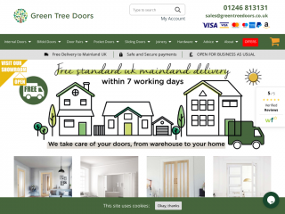 greentreedoors.co.uk screenshot