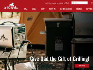 grillagrills.com screenshot