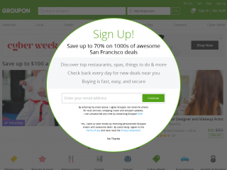 groupon.com screenshot