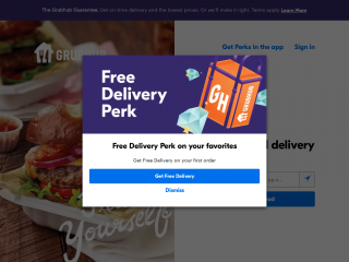 grubhub.com screenshot