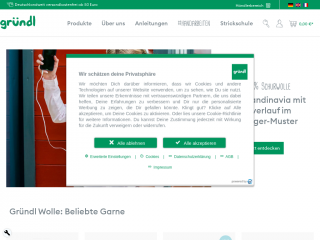 gruendl.com screenshot