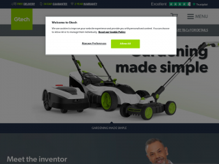 gtech.co.uk screenshot