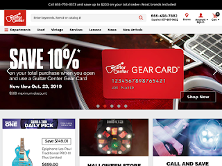 guitarcenter.com screenshot