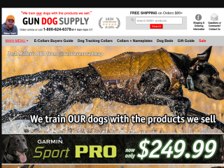 gundogsupply.com screenshot