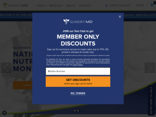 gundrymd.com screenshot