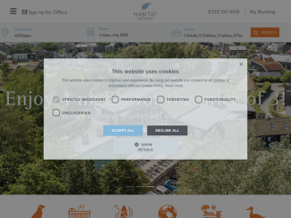 habitatescapes.com screenshot
