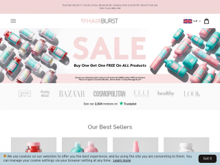 hairburst.com screenshot